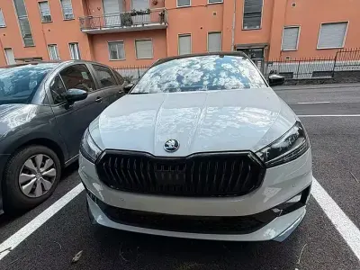 Usata Skoda Fabia Monte Carlo 116 CV (85 kW) 2025 Bianco Utilitaria