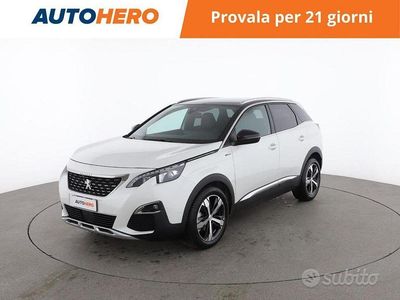 Bianco Usata 2018 Peugeot 3008 GT-line SUV | 18.799 € (Buon prezzo)