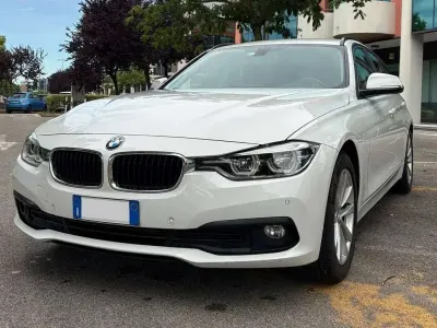 Usata BMW 318 Advantage 150 CV (110 kW) 2017 Bianco Station wagon