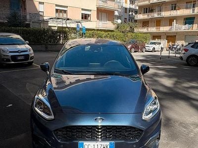 Usado Ford Fiesta ST-Line 100 HP (73 kW) 2020 Azul Citadino
