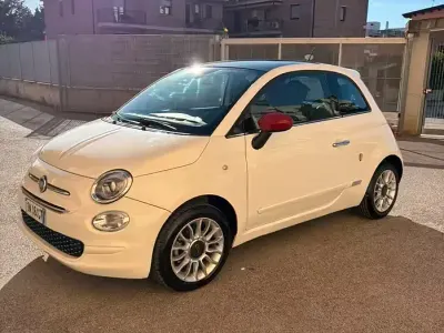 Usado Fiat 500 Lounge 75 CV (55 kW) 2008 Blanco Berlina