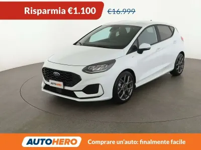 Second-hand Ford Fiesta ST-Line 125 CP (91 kW) 2023 Alb Hatchback