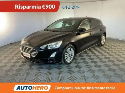Usata Ford Focus Titanium 120 CV (88 kW) 2019 Nero Berlina