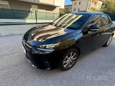 Usata Opel Corsa Elegance 75 CV (55 kW) 2021 Nero Berlina