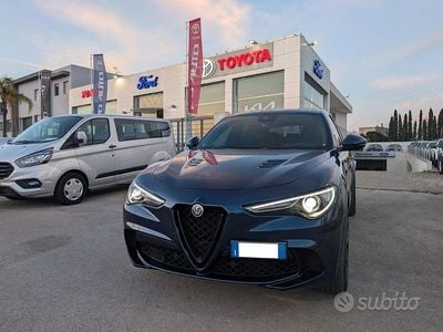 Usata Alfa Romeo Stelvio Quadrifoglio 510 CV (375 kW) 2021 Blu SUV