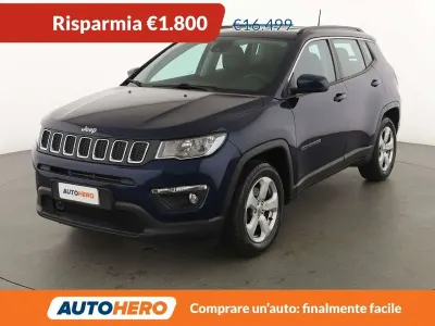 Usata Jeep Compass Longitude 140 CV (102 kW) 2019 Blu/azzurro SUV