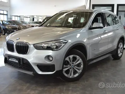 Usata BMW X1 Advantage 116 CV (85 kW) 2017 Argento SUV