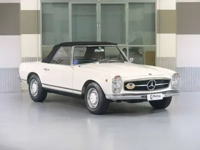 Usata Mercedes 230 150 CV (110 kW) 1966 Bianco Cabrio