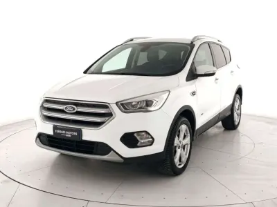 Usata Ford Kuga Titanium S 150 CV (110 kW) 2018 Bianco SUV