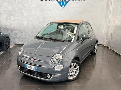 Usata Fiat 500C Lounge 86 CV (63 kW) 2016 Grigio Cabrio