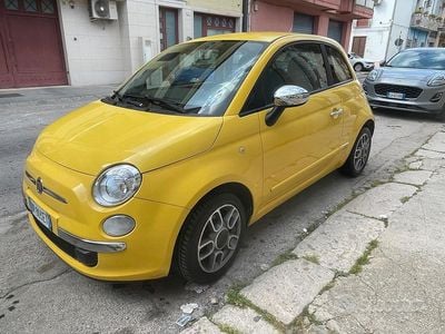 Usata Fiat 500 75 CV (55 kW) 2009 Giallo Cabrio