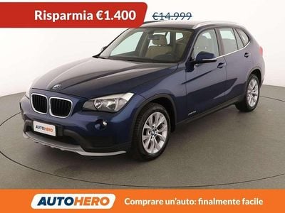 Usata BMW X1 143 CV (105 kW) 2014 Blu/azzurro SUV