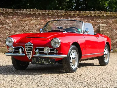 Usata Alfa Romeo Giulia Veloce 112 CV (82 kW) 1965 Rosso Cabrio