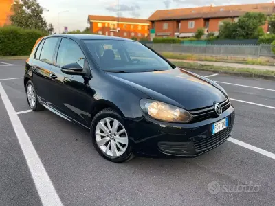 Usata VW Golf VI GT 105 CV (77 kW) 2008 Nero Utilitaria