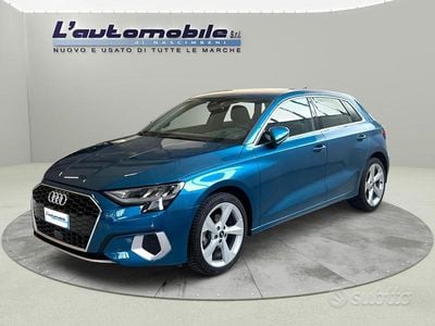 Usata Audi A3 Advanced 116 CV (85 kW) 2022 Blu Berlina