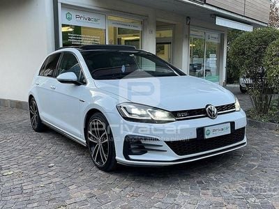 Usata VW Golf VII GTD 184 CV (135 kW) 2017 Bianco Utilitaria