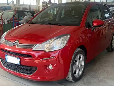 Usata Citroën C3 Exclusive 82 CV (60 kW) 2016 Rosso Berlina