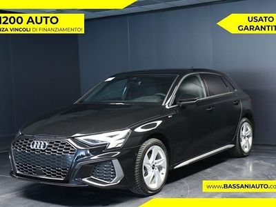 Usata Audi A3 e-tron S-Line 150 CV (110 kW) 2024 Nero Utilitaria