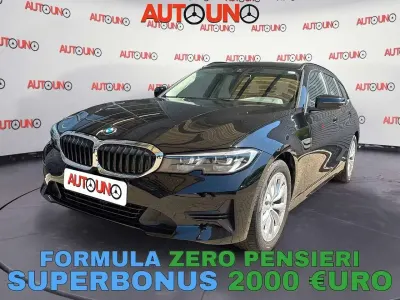 Usata BMW 318 Advantage 156 CV (114 kW) 2022 Nero Berlina