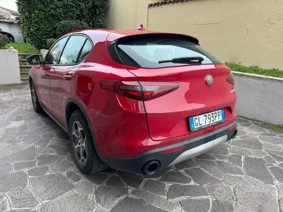 Usata Alfa Romeo Stelvio Business 160 CV (117 kW) 2022 Rosso SUV