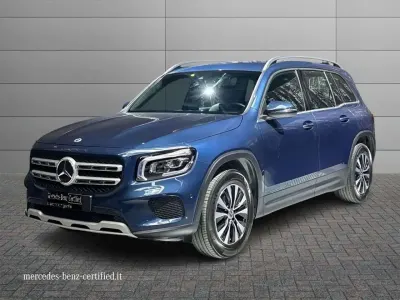 Usata Mercedes GLB180 Business 116 CV (85 kW) 2022 Blu denim SUV