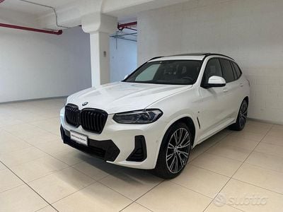 Usata BMW X3 M Sport 190 CV (139 kW) 2022 Bianco SUV