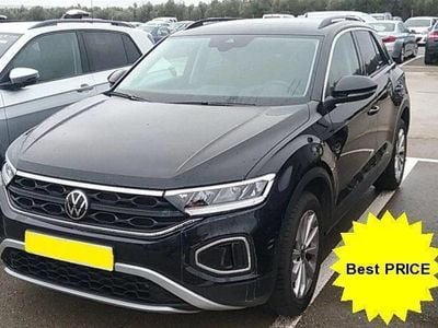 Usata VW T-Roc Life 110 CV (80 kW) 2022 Nero SUV