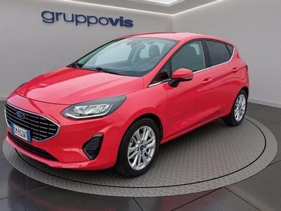 Usata Ford Fiesta Titanium 125 CV (91 kW) 2023 Race red Utilitaria