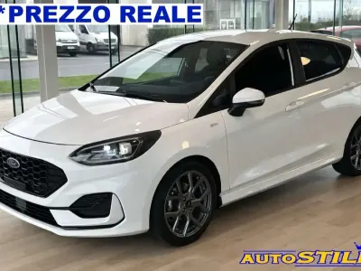Gebraucht Ford Fiesta ST-Line 125 PS (91 kW) 2022 Weiß Kleinwagen