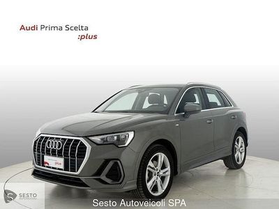Usata Audi Q3 S-Line 150 CV (110 kW) 2020 Grigio SUV