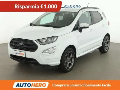 Begagnad Ford Ecosport ST-Line 125 HK (91 kW) 2021 Vit SUV