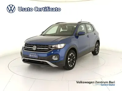 Begagnad VW T-Cross Style 95 HK (69 kW) 2023 Blå SUV