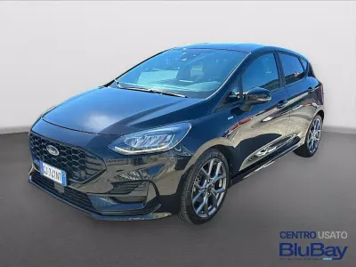 Usata Ford Fiesta ST-Line 125 CV (91 kW) 2022 Nero Utilitaria