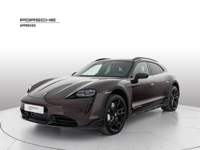 Usata Porsche Taycan Turbo Cross Turismo 459 kW (625 CV) 2022 Marrone Berlina