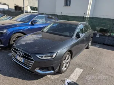 Usata Audi A4 Advanced 163 CV (119 kW) 2021 Grigio manhattan Station wagon
