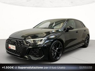 Usata Audi RS3 Sportback Ambiente 400 CV (294 kW) 2022 Nero mythos metallizzato Utilitaria