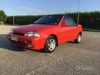 Usata Suzuki Swift 68 CV (50 kW) 1996 Rosso Cabrio
