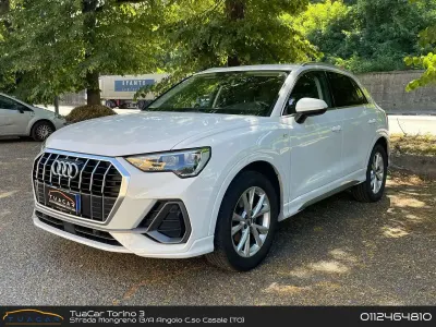 Usata Audi Q3 S-Line 150 CV (110 kW) 2019 Bianco SUV