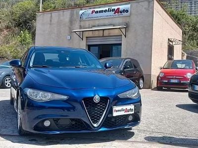 Usata Alfa Romeo Giulia Super 150 CV (110 kW) 2017 Blu Berlina