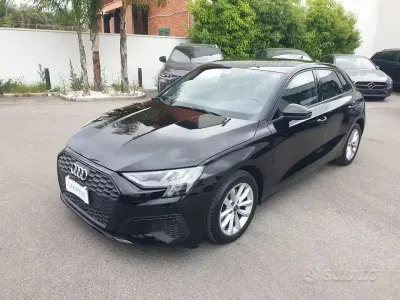 Usata Audi A3 Business 150 CV (110 kW) 2021 Nero Berlina