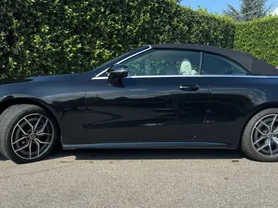 Usata Mercedes E200 194 CV (142 kW) 2021 Nero Cabrio