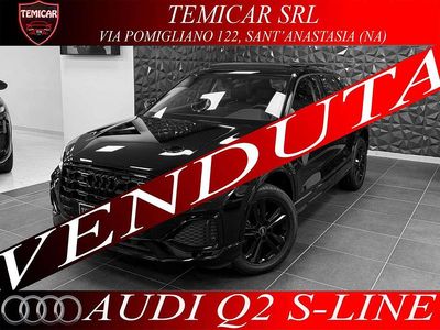 Usata Audi Q2 S-Line 116 CV (85 kW) 2023 Nero SUV