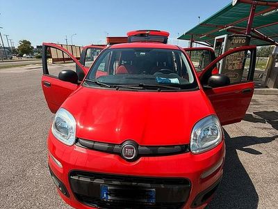 Usata Fiat Panda Easy 69 CV (50 kW) 2018 Rosso Utilitaria