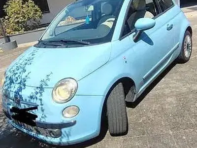 Usata Fiat 500 Pop 86 CV (63 kW) 2010 Blu/azzurro Utilitaria