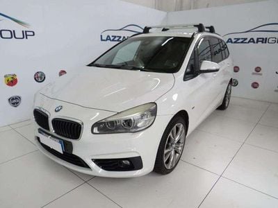 Usata BMW 218 Gran Tourer Sport Line 150 CV (110 kW) 2016 Bianco Monovolume