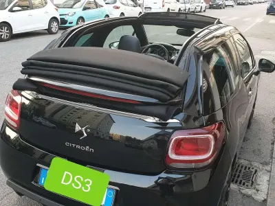 Usata Citroën DS3 Cabriolet Chic 82 CV (60 kW) 2014 Nero Cabrio