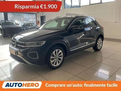Usata VW T-Roc Style 110 CV (80 kW) 2022 Nero SUV