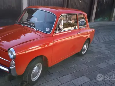 Usata Autobianchi Bianchina 1960 Rosso Utilitaria