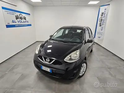 Usata Nissan Micra Acenta 80 CV (58 kW) 2014 Nero Utilitaria