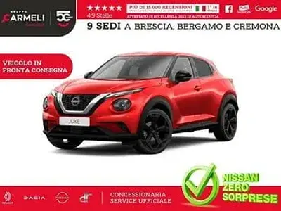 Nuova Nissan Juke Tekna 114 CV (83 kW) 2026 Fuji sunset red SUV